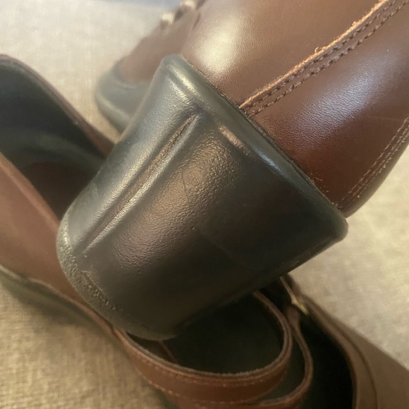 Dansko Womens Babette Mary Jane Double Strap Wedge Shoes Brown Size 41 10.5 US - Picture 7 of 8